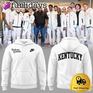 NCAA Kentucky Wildcats Men’s basketball White…