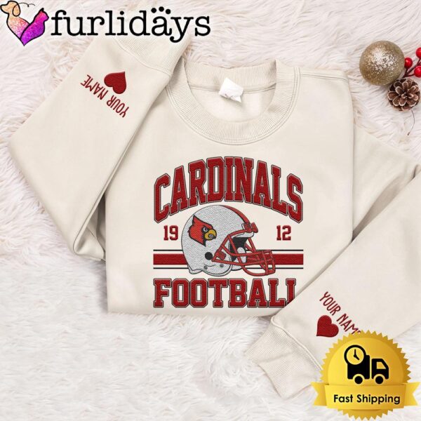 NCAA Louisville Cardinals Year The Team Was Founded Custom Embroidered Sweatshirt