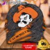 NCAA Oklahoma State Cowboys 3D Mascot Custom Baseball Cap