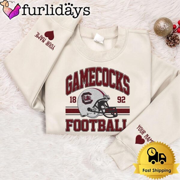 NCAA South Carolina Gamecocks Year The Team Was Founded Custom Embroidered Sweatshirt