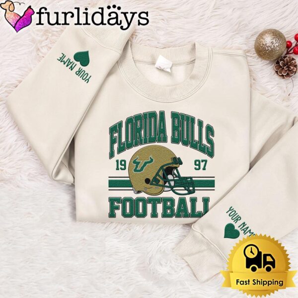 NCAA South Florida Bulls Year The Team Was Founded Custom Embroidered Sweatshirt