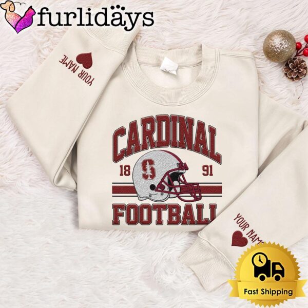 NCAA Stanford Cardinal Year The Team Was Founded Custom Embroidered Sweatshirt