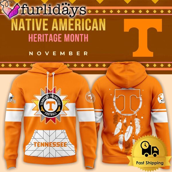 NCAA Tennessee Volunteers Football 2024 Native American Heritage Month Hoodie