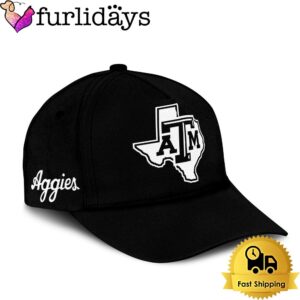 NCAA Texas A&M Logo Team Black…