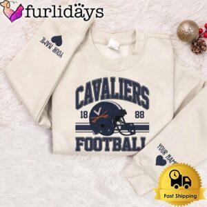 NCAA Virginia Cavaliers Year The Team Was Founded Custom Embroidered Sweatshirt