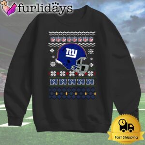 New York Giants Helmet Team Christmas T Shirt