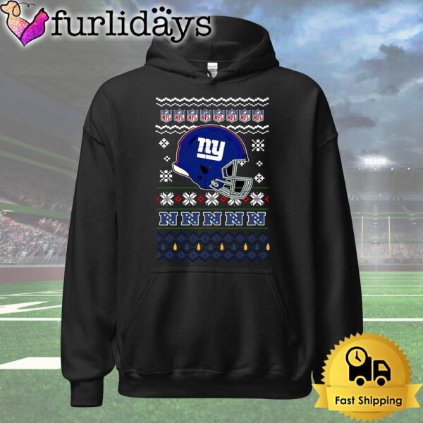 New York Giants Helmet Team Christmas T Shirt