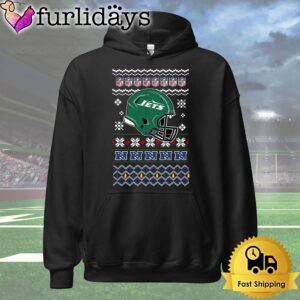 New York Jets Helmet Team Christmas T Shirt