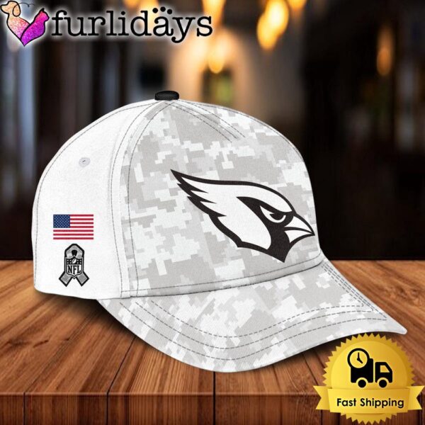 NFL Arizona Cardinals Camo 2024 Salute to Service Baseball Cap