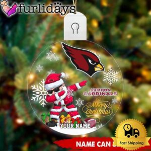 NFL Arizona Cardinals Dabbing Santa Custom…