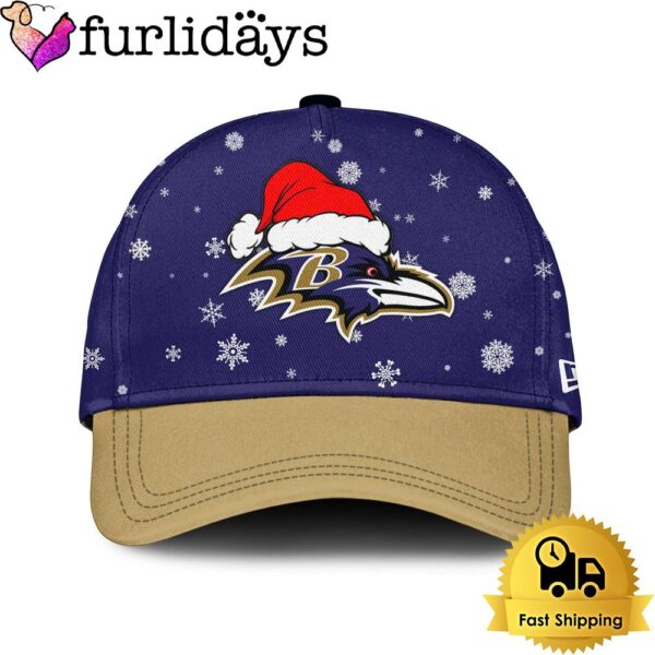 NFL Baltimore Ravens Grinch Merry Christmas Baseball Cap