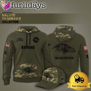 NFL Baltimore Ravens Arctic Camo 2024…