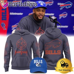 NFL Buffalo Bills Balenciaga Logo hoodie