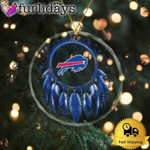 NFL Buffalo Bills Dreamcatcher Christmas Crystal…