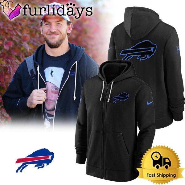 NFL Buffalo Bills Logo Team 2024 Zip Hoodie