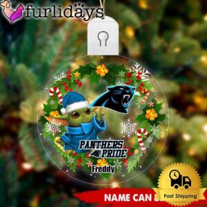 NFL Carolina Panthers Baby Yoda Custom…