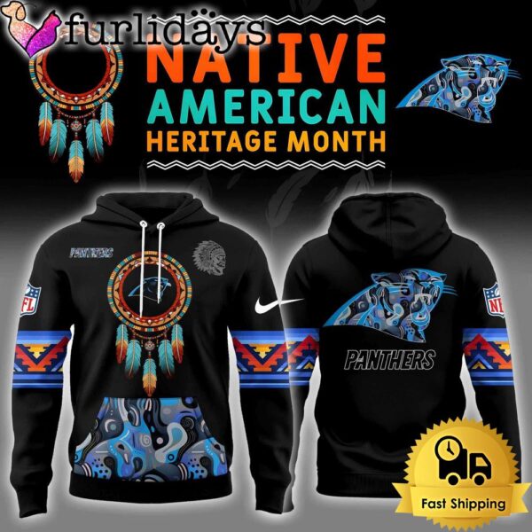 NFL Carolina Panthers Native American Heritage Month Hoodie