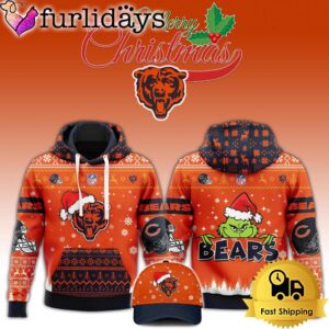 NFL Chicago Bears Grinch Merry Christmas…