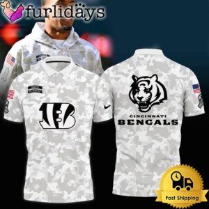 NFL Cincinnati Bengals Camo 2024 Salute…