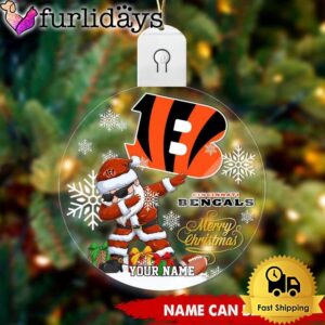 NFL Cincinnati Bengals Dabbing Santa Custom…