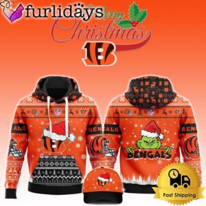 NFL Cincinnati Bengals Grinch Merry Christmas…