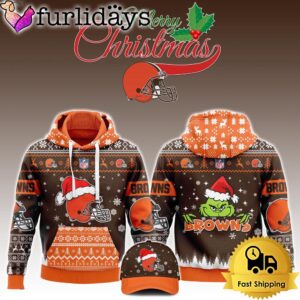 NFL Cleveland Browns Grinch Merry Christmas…