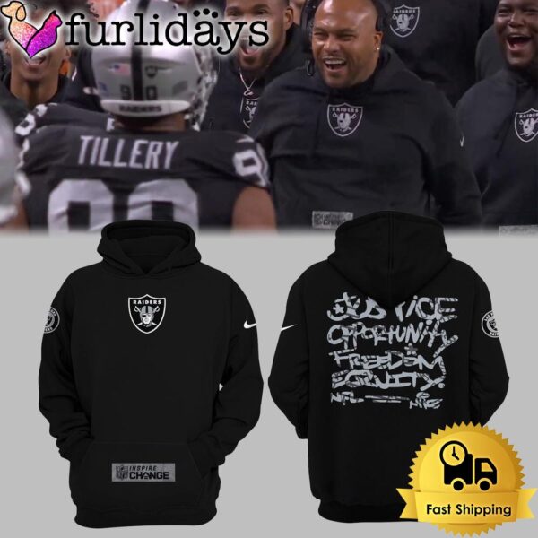 NFL Coach Antonio Pierce Las Vegas Raiders Nation Hoodie