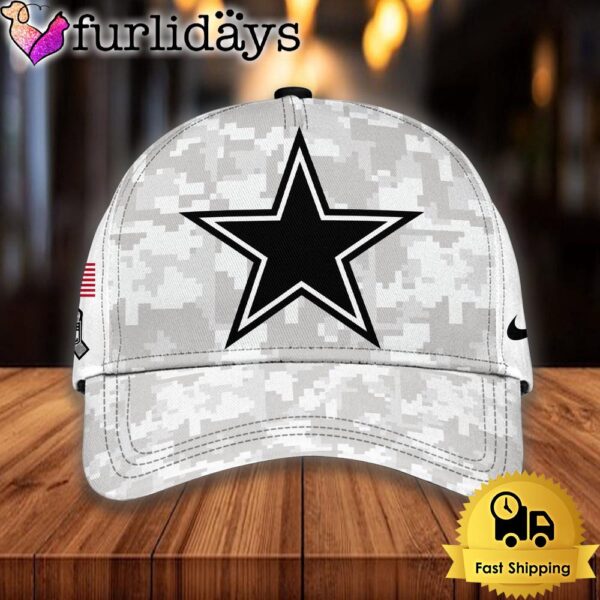 NFL Dallas Cowboys Camo 2024 Salute to Service Baseball Cap