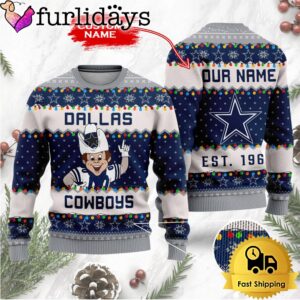 NFL Dallas Cowboys Cute Mascot Custom…