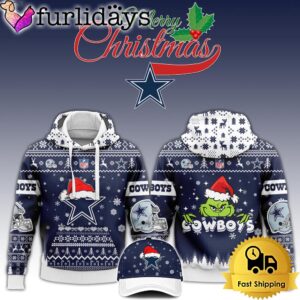 NFL Dallas Cowboys Grinch Merry Christmas…