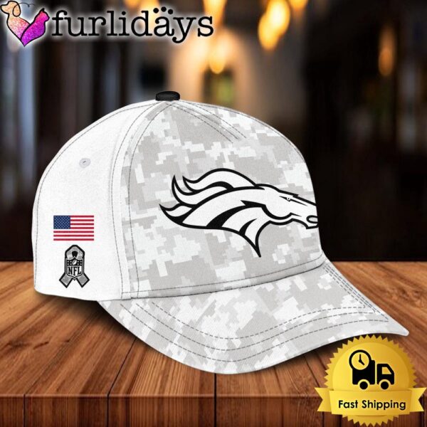 NFL Denver Broncos Camo 2024 Salute to Service Baseball Cap