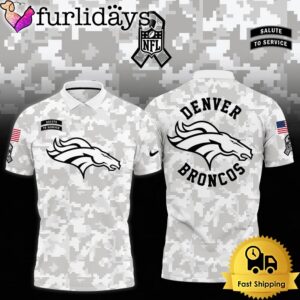 NFL Denver Broncos Camo 2024 Salute…