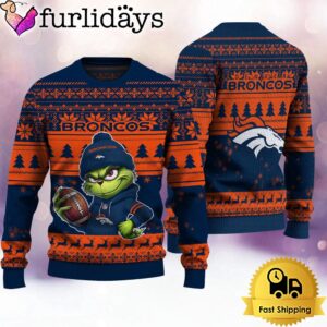 NFL Denver Broncos The Grinch Ugly…