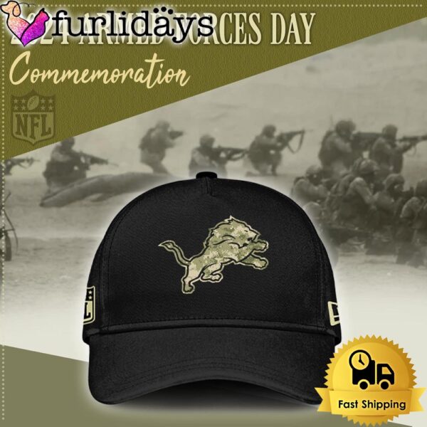 NFL Detroit Lions Armed Forces Day Commemoration Baseball Cap