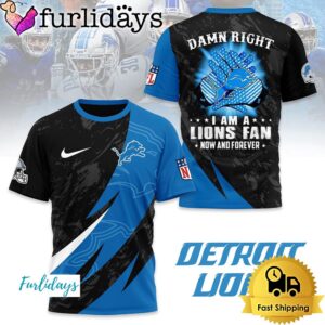 NFL Detroit Lions I Am A…