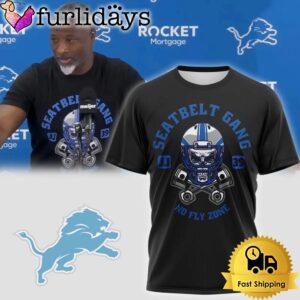 NFL Detroit Lions Seatbelt Gang No…