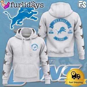 NFL Detroit Lions Star Hoodie