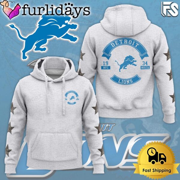 NFL Detroit Lions Star Hoodie