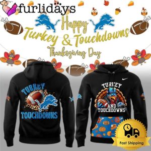 NFL Detroit Lions Turkey And Touchdowns…