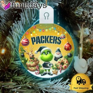 NFL Green Bay Packers Cute Grinch…