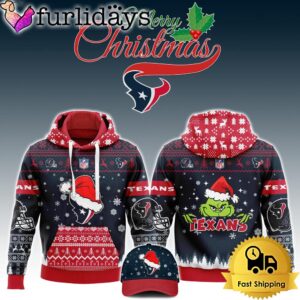 NFL Houston Texans Grinch Merry Christmas…