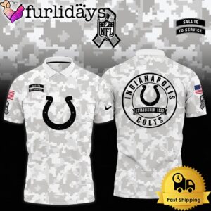 NFL Indianapolis Colts Camo 2024 Salute…