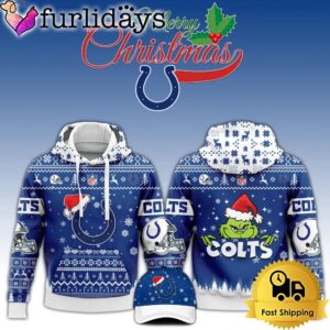 NFL Indianapolis Colts Grinch Merry Christmas…