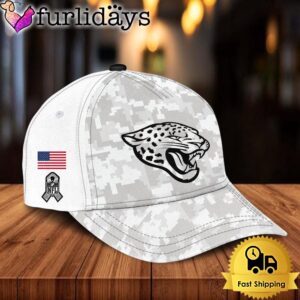 NFL Jacksonville Jaguars Camo 2024 Salute to Service Baseball Cap