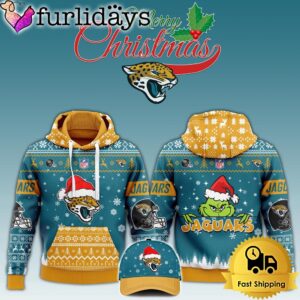 NFL Jacksonville Jaguars Grinch Merry Christmas…