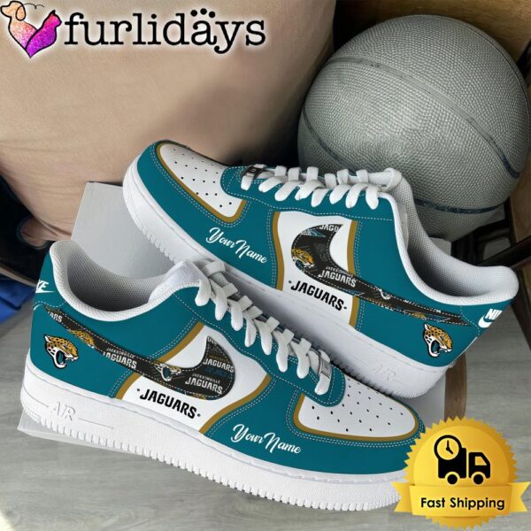 NFL Jacksonville Jaguars Logo Team Limited Edition New Design Custom Air Force 1 Shoes