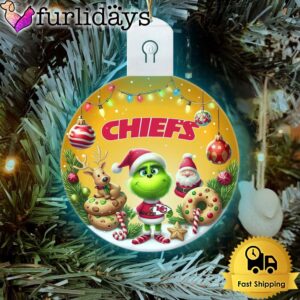 NFL Kansas City Chiefs Cute Grinch…