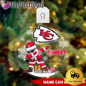 NFL Kansas City Chiefs Dabbing Santa…