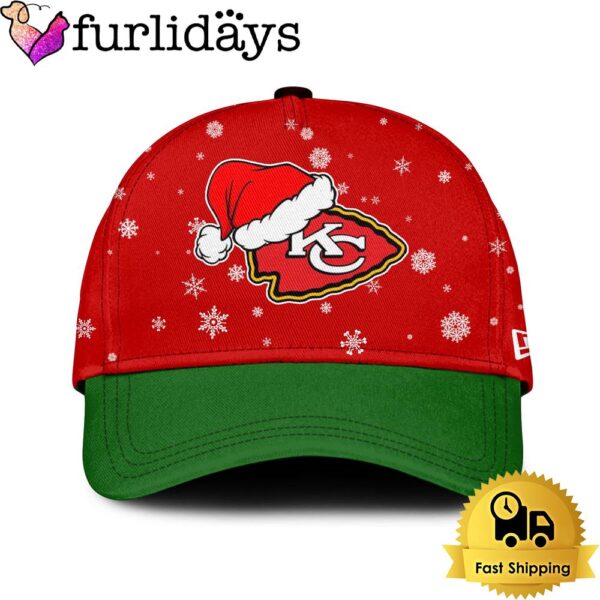 NFL Kansas City Chiefs Grinch Merry Christmas Baseball Cap