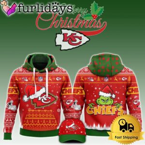 NFL Kansas City Chiefs Grinch Merry…